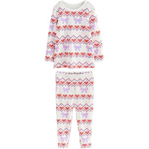 Next Nachtkledij  blauw / lichtroze / lichtrood / wit