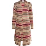 usha - FESTIVAL - Gebreid Vest - Herfstkleurencombinaties