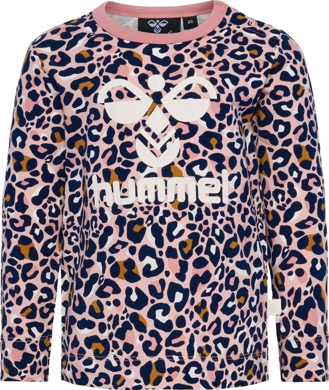 Hummel - Sweatshirt - Bruin - Dierenprint - Lange Mouw