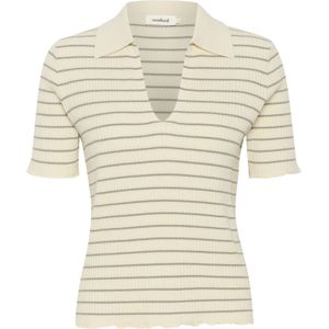 SOAKED IN LUXURY Shirt 'Lidya'  crème / zwart