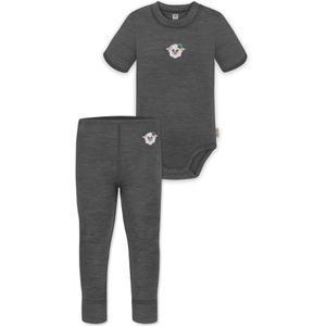 normani Rompertje/body  nude / antraciet / donkergroen / wit