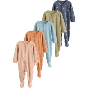 Next Nachtkledij  saffier / lichtblauw / olijfgroen / lichtoranje