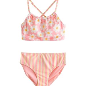 Next Bikini  geel / pink / wit