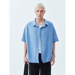 VAMOS CLO Overhemd  indigo / lichtblauw