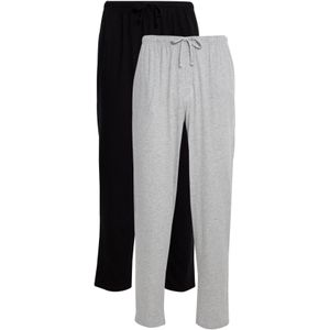 Marks & Spencer Pyjamabroek  grijs / zwart