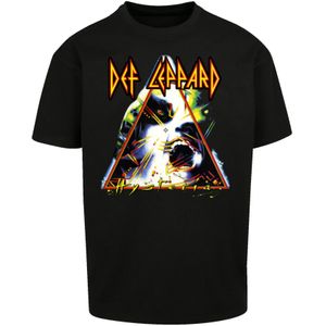F4NT4STIC Shirt 'Def Leppard Hysteria'  geel / rood / zwart / wit