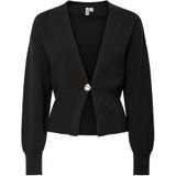 PIECES Gebreid vest 'PCNAVIS'  zwart