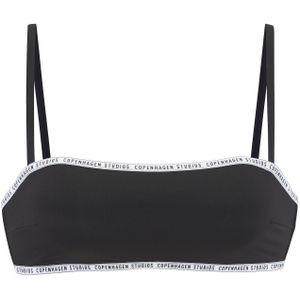 Copenhagen Studios - Bandeau-bikinitop Cody - Zwart - Met Sluiting Achter
