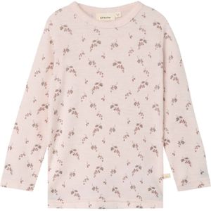 Merinowol - Top - All-over Print - Lange Mouwen - Slim Fit