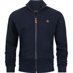 INDICODE JEANS Sweatvest 'Guadalupe'  marine
