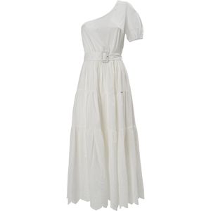 Influencer Jurk  wit