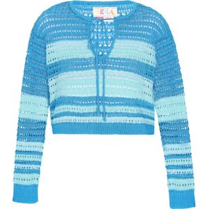 IZIA Trui  azuur / aqua