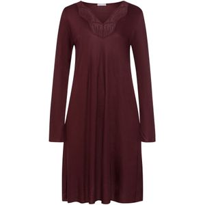 Hanro Nachthemd ' Lilith '  bruin / roestrood