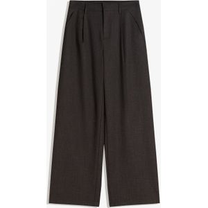 Bershka Bandplooibroek  antraciet