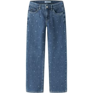 Straight-fit Jeans - Gedragen Effect - Verstelbare Taille