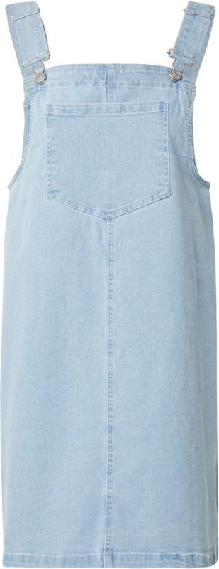 Pcmonica - Denim Overgooier - Lichte Wassing - Spijkerjurk