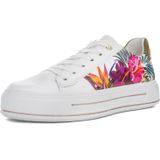 Schoenen - Sneakers - Imitatieleer - Bloemenprint - Flexibele Zool