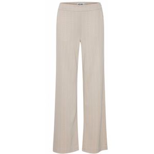 ICHI Broek 'IHRuti'  beige / wit