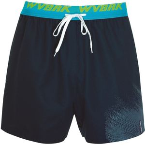 wavebreaker Zwemshorts  aqua / antraciet / lichtgroen