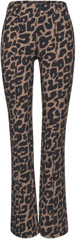 Street One Dames Leo Bootcut broek in Bruin, in size: 32