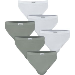 normani Slip  grijs / wit