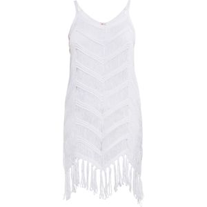 IZIA Gebreide jurk  wit