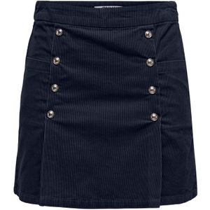 Onlnessa - Korte Rok - Corduroy - Geplooid Detail - High Waist