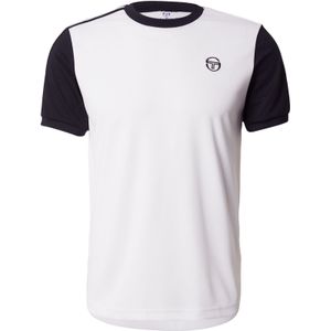 Sergio Tacchini Shirt 'Cesena'  zwart / wit