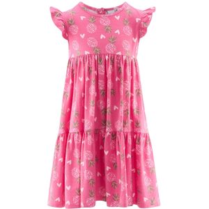 happy girls Jurk  crème / rosa