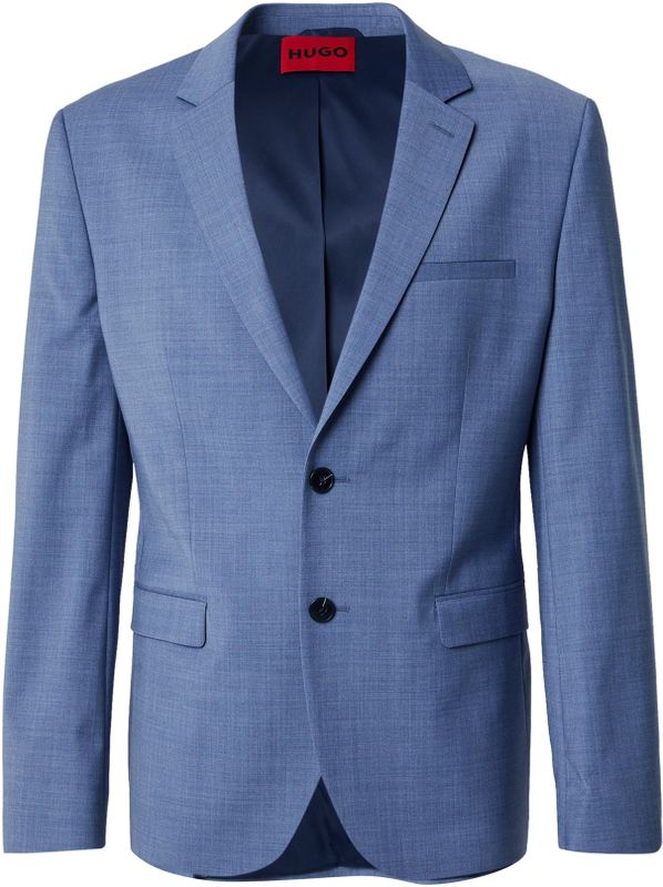 Slim fit colbert van wolmix, model 'ARTI'