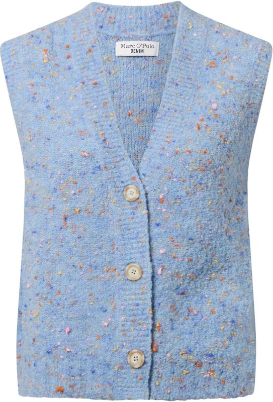 Marc O'Polo Gebreid vest  lichtblauw / gemengde kleuren