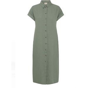 Fransa Blousejurk 'Mallia'  groen