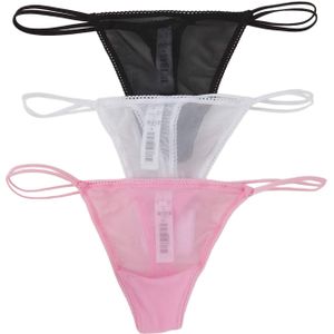 Trendyol String 'Briefs'  lichtroze / zwart / wit