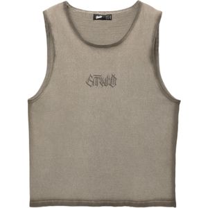 Pull&Bear Shirt 'STWD'  grijs / donkergrijs