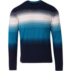 KOROSHI Trui  beige / blauw / kobaltblauw