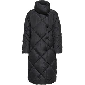 Onltamara - Jas - Hoge Hals - Knoopsluiting - Tussenjassen