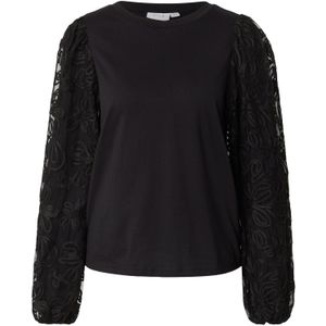 VILA Shirt 'VISIMONIA'  zwart