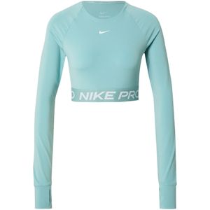 NIKE Functioneel shirt 'PRO'  mintgroen / wit
