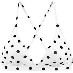 LASCANA Bikinitop  zwart / wit