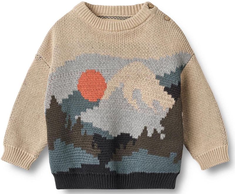 WHEAT - Trui 'William' - Beige - Knitwear