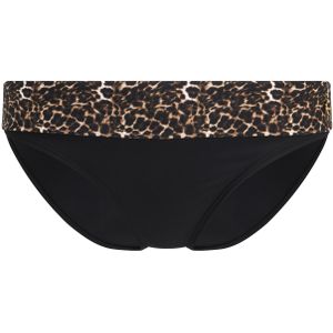 Look - Bikinibroekje - Zwart - Dierenprint - Polyamide