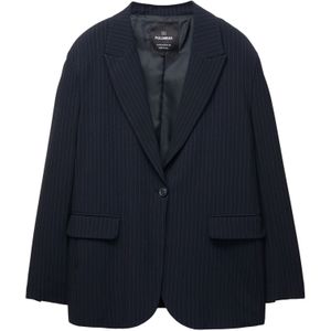 Pull&Bear Blazers  marine / wit
