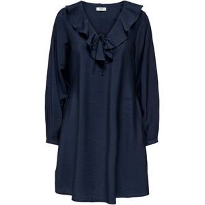 JDY - Midi-jurk - V-Hals - Mouwloos - Volumineuze Mouwen - Mini-lengte - Regular Fit