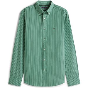 Tommy Hilfiger - Vrijetijdsoverhemd - Gestreept - Regular Fit - Puur Katoen
