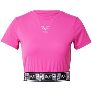 19V69 ITALIA Shirt 'ANNA'  pink / zwart / offwhite