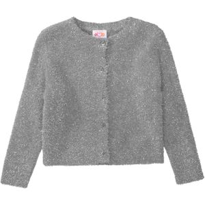 STACCATO Gebreid vest  grijs gemêleerd