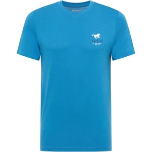 MUSTANG - AUSTIN - Shirt - Royal Blue/Koningsblauw/Zwart/Wit