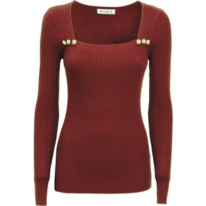 Influencer Trui  cognac