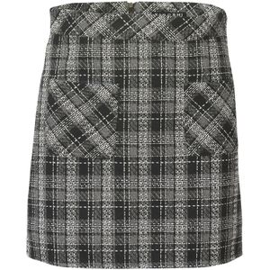 KOROSHI Rok  grijs / zwart / wit