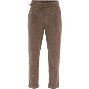 Antioch Bandplooibroek  bruin